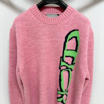  DIOR AND LEWIS HAMILTON Sweater For Men Pink #4067 - Image 3