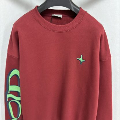  DIOR AND LEWIS HAMILTON Sweatshirt For Men Red #4064 - Image 7
