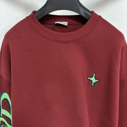  DIOR AND LEWIS HAMILTON Sweatshirt For Men Red #4064 - Image 5