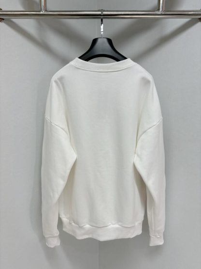  DIOR AND LEWIS HAMILTON Sweatshirt For Men White #4066 - Image 4