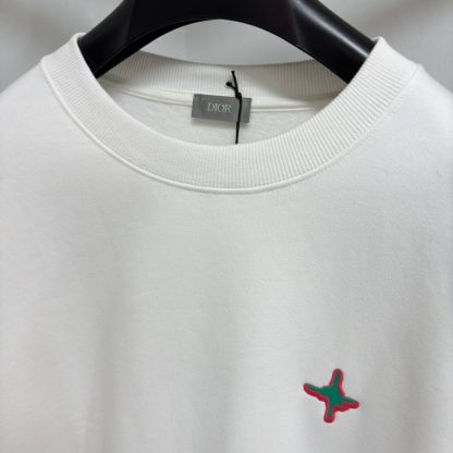  DIOR AND LEWIS HAMILTON Sweatshirt For Men White #4066 - Image 2