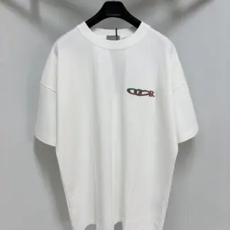 Replica DIOR AND LEWIS HAMILTON T-Shirt Oversized Fit White #4075