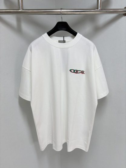 Replica DIOR AND LEWIS HAMILTON T-Shirt Oversized Fit White #4075