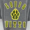  Louis Vuitton Men's Embellished Short-Sleeved Cotton Crewneck #4121 - Image 2