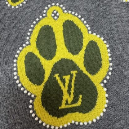  Louis Vuitton Men's Embellished Short-Sleeved Cotton Crewneck #4121 - Image 3