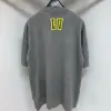 Louis Vuitton Men's Embellished Short-Sleeved Cotton Crewneck #4121 - Image 7