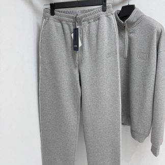 Replica Dior Men's CD Icon Track Pants Grey #4004