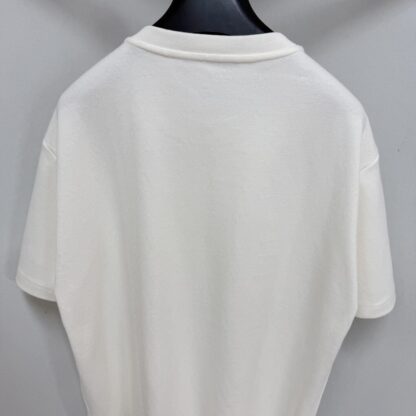  Louis Vuitton Men's Pique Cotton T-Shirt #4115 - Image 3