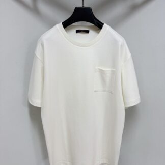 Replica Louis Vuitton Men's Pique Cotton T-Shirt #4115