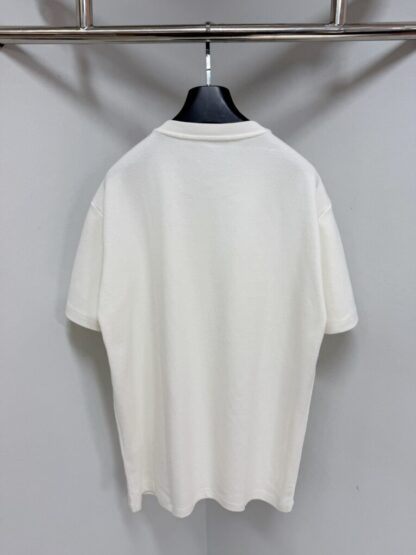  Louis Vuitton Men's Pique Cotton T-Shirt #4115 - Image 7