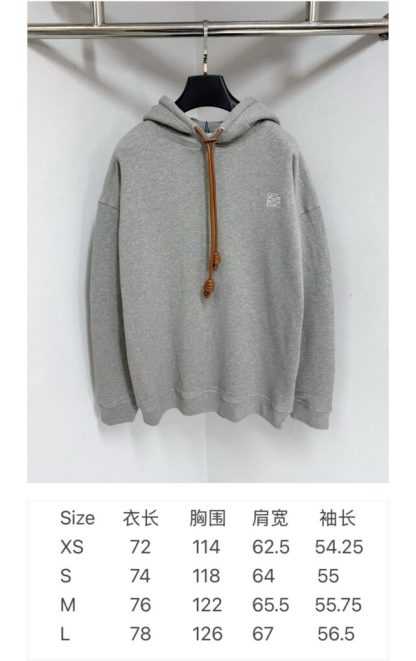  LOEWE Men's Relaxed fit hoodie in cotton 2025 #4000 - Image 9