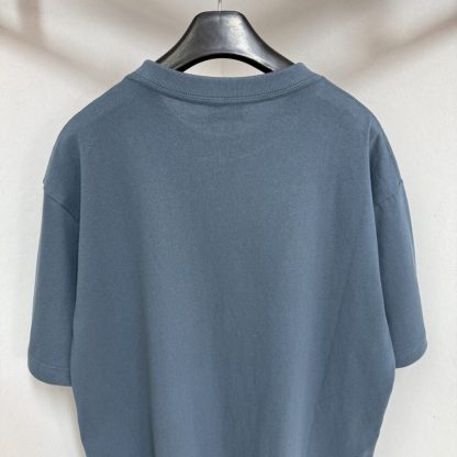  Dior Men's Charm T-Shirt Relaxed Fit Blue #4070 - Image 4