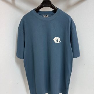 Replica Dior Men's Charm T-Shirt Relaxed Fit Blue #4070