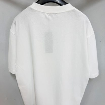  Dior Men's Charm T-Shirt Relaxed Fit White #4071 - Image 8