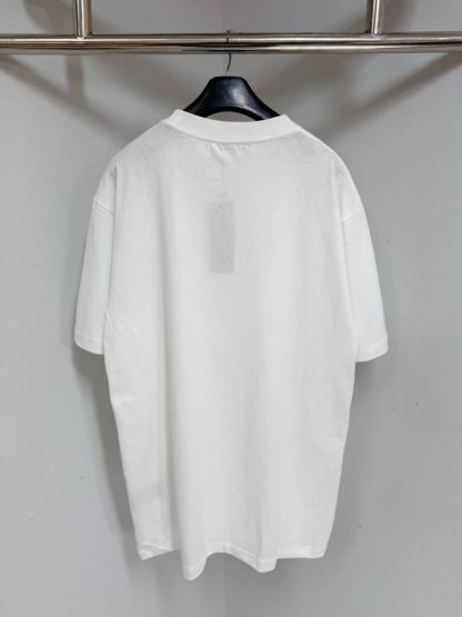  Dior Men's Charm T-Shirt Relaxed Fit White #4071 - Image 7