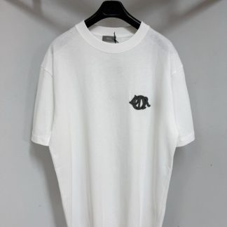 Replica Dior Men's Charm T-Shirt Relaxed Fit White #4071