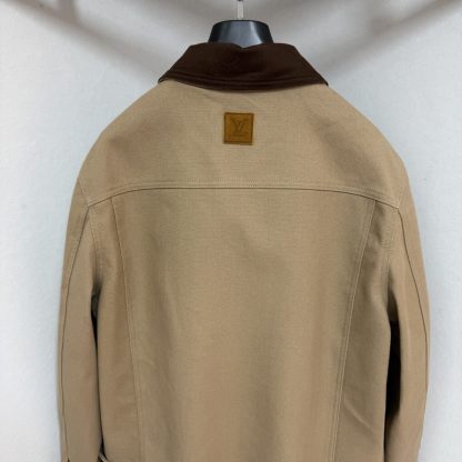  Louis Vuitton Workwear Cotton Canvas Blouson 1AGITA #4063 - Image 3