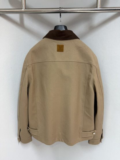  Louis Vuitton Workwear Cotton Canvas Blouson 1AGITA #4063 - Image 7