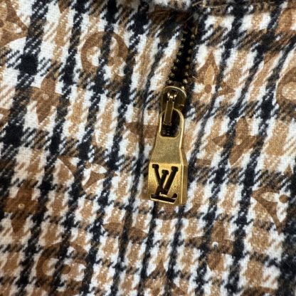  Louis Vuitton Men's Monogram Wool Harrington Blouson 1AGIP7 #4062 - Image 5