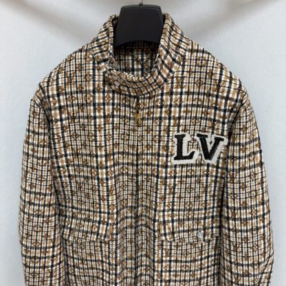  Louis Vuitton Men's Monogram Wool Harrington Blouson 1AGIP7 #4062 - Image 10
