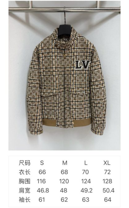  Louis Vuitton Men's Monogram Wool Harrington Blouson 1AGIP7 #4062 - Image 6