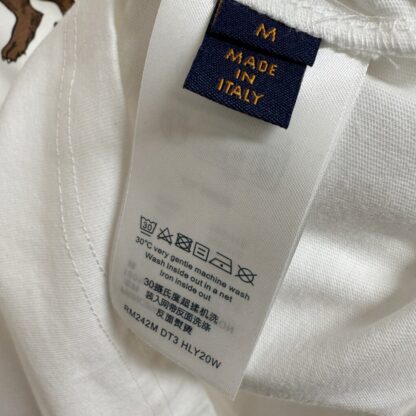  Louis Vuitton Men's Embellished Cotton T-Shirt #4119 - Image 5