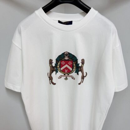  Louis Vuitton Men's Embellished Cotton T-Shirt #4119 - Image 8