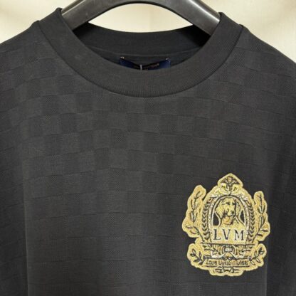  Louis Vuitton Men's Signature Patch Cotton T-Shirt #4120 - Image 2