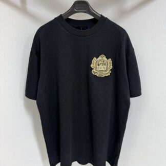 Replica Louis Vuitton Men's Signature Patch Cotton T-Shirt #4120