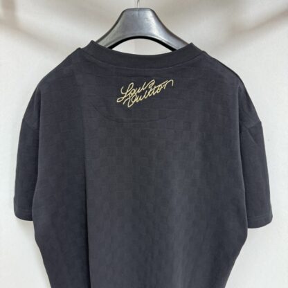  Louis Vuitton Men's Signature Patch Cotton T-Shirt #4120 - Image 7