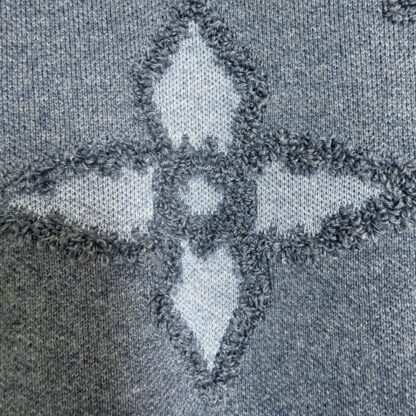  Louis Vuitton Men's Textured Cotton Crewneck Sweatshirt #4127 - Image 7