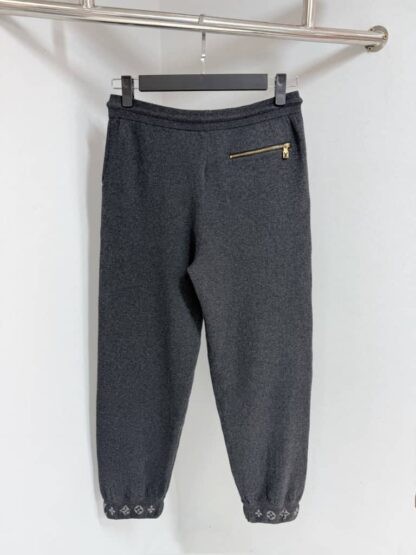  Louis Vuitton Double Face Knit Wool Travel Pants #4136 - Image 2