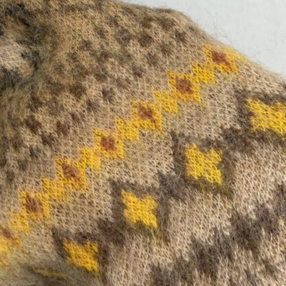  Louis Vuitton Mohair Blend Fair Isle Pullover 1AGJTM #4134 - Image 6