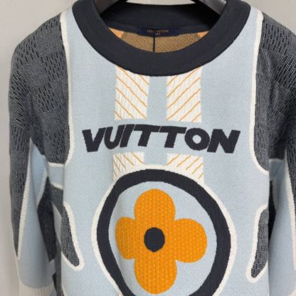  Louis Vuitton Quilted Cotton Blend Crewneck 1AGK19 #4137 - Image 6