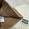  Miu Miu Wool beanie Hat 2025 #4087 - Image 2