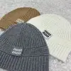 Replica Miu Miu Wool beanie Hat 2025 #4087