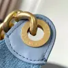 REPLICA CHANEL MAXI HOBO BAG BLUE DENIM 2025 #4046 - Image 2
