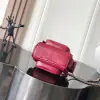 REPLICA CHANEL SMALL CAMERA CASE BURGUNDY #4047 - Image 6