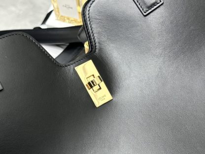 REPLICA CELINE CABAS 16 SOFT IN SMOOTH CALFSKIN BLACK #3943 - Image 6