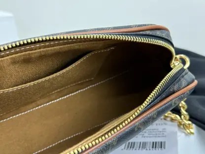 REPLICA CELINE MULTI BAG IN TRIOMPHE CANVAS AND CALFSKIN 114122 #3978 - Image 2