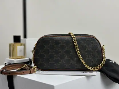 REPLICA CELINE MULTI BAG IN TRIOMPHE CANVAS AND CALFSKIN 114122 #3978