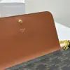 REPLICA CELINE MULTIPOCHETTE IN TRIOMPHE CANVAS AND CALFSKIN TAN 10L972 #3979 - Image 14