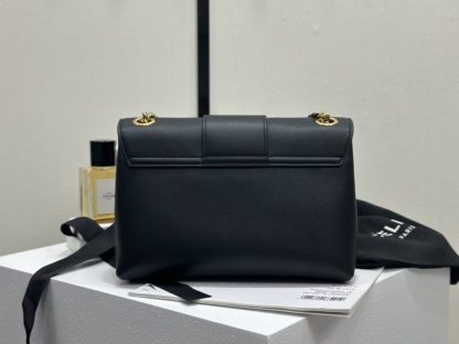 REPLICA CELINE MEDIUM CELINE VICTOIRE BAG IN SUPPLE CALFSKIN 115853 BLACK #3960 - Image 11
