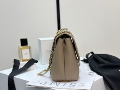 REPLICA CELINE MEDIUM CELINE VICTOIRE BAG IN SUPPLE CALFSKIN 115853 BROWN SEPIA #3959 - Image 14