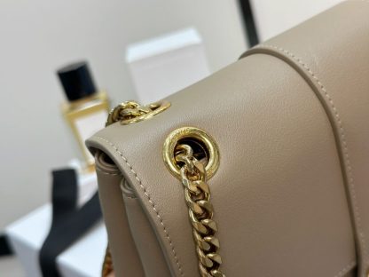 REPLICA CELINE MEDIUM CELINE VICTOIRE BAG IN SUPPLE CALFSKIN 115853 BROWN SEPIA #3959 - Image 5