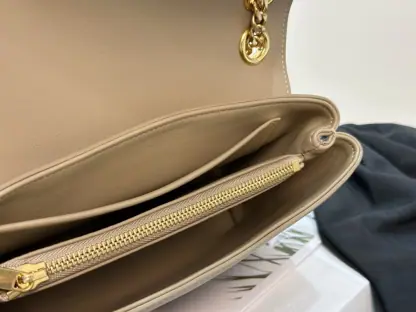 REPLICA CELINE MEDIUM CELINE VICTOIRE BAG IN SUPPLE CALFSKIN 115853 BROWN SEPIA #3959 - Image 6