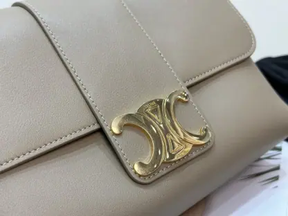 REPLICA CELINE MEDIUM CELINE VICTOIRE BAG IN SUPPLE CALFSKIN 115853 BROWN SEPIA #3959 - Image 8