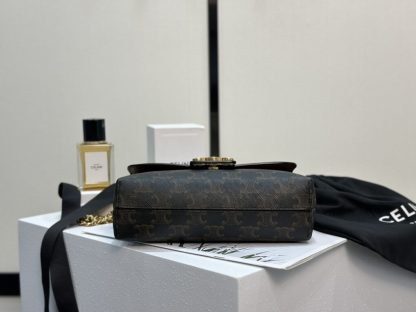 REPLICA CELINE TEEN CELINE VICTOIRE BAG IN TRIOMPHE CANVAS 116592 TAN #3958 - Image 15