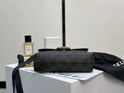 REPLICA CELINE TEEN CELINE VICTOIRE BAG IN TRIOMPHE CANVAS 116592 TAN #3958 - Image 15