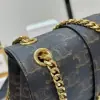 REPLICA CELINE TEEN CELINE VICTOIRE BAG IN TRIOMPHE CANVAS 116592 TAN #3958 - Image 2